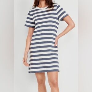 Old Navy T-shirt Dress 2X Stripes